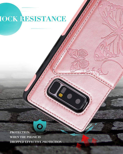 New Luxury Embossing Wallet Cover For SAMSUNG Note 8-Fast Delivery - Libiyi