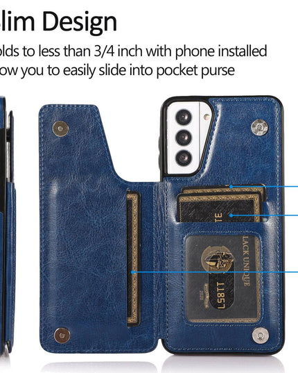 4 IN 1 Luxury Wallet Leather Case For SAMSUNG - Libiyi