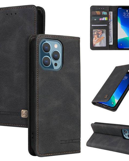 Luxury Leather Wallet Stand Flip Case For iPhone - Libiyi