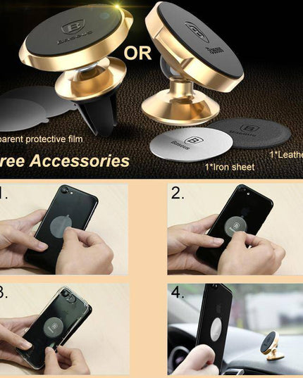 Magnetic Car Phone Holder - Libiyi