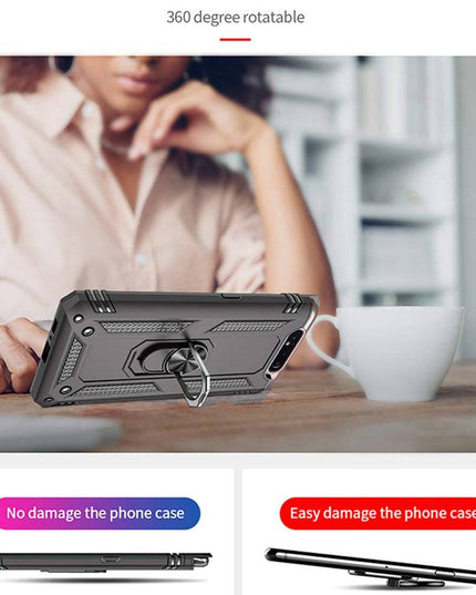 Luxury Armor Ring Bracket Phone Case For Samsung A80-Fast Delivery - Libiyi