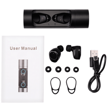 Bluetooth 5.0 Touch Control Earphone Mini Twins Wireless Earphones Stereo Headset - Libiyi