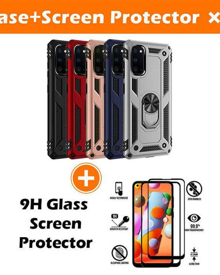 Luxury Armor Ring Bracket Phone Case For Samsung S20-Fast Delivery - Libiyi