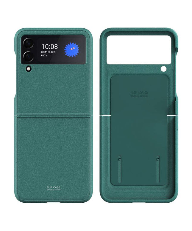 Fluffy paint-Rock Sand Full Shell Case for Samsung Galaxy Z Flip 3 5G - Libiyi