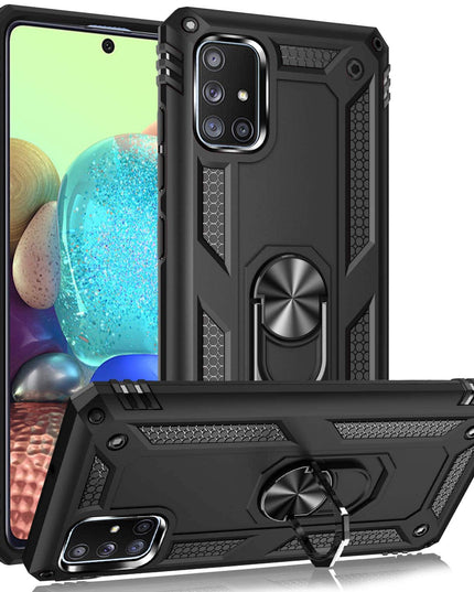 Luxury Armor Ring Bracket Phone Case For Samsung A71-Fast Delivery - Libiyi