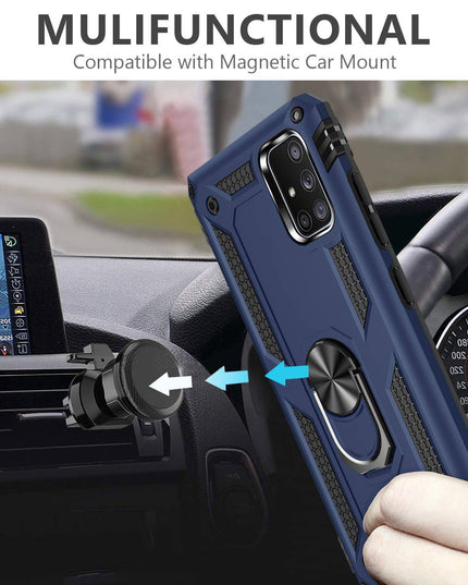 Luxury Armor Ring Bracket Phone Case For Samsung A Series - Libiyi