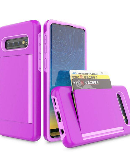 Armor Protective Card Holder Case for Samsung S10 - Libiyi