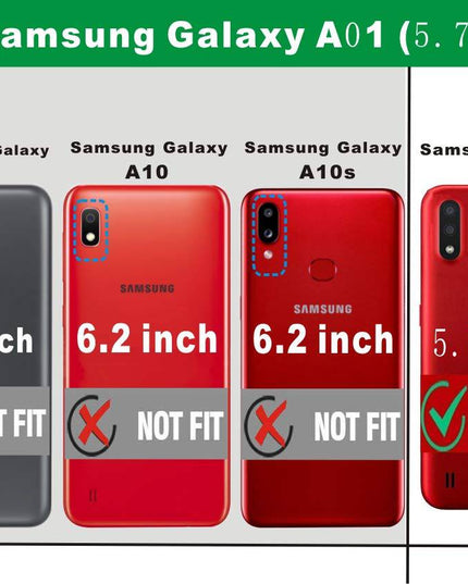 Luxury Armor Ring Bracket Phone Case For Samsung A01-Fast Delivery - Libiyi