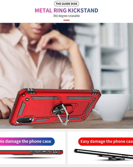 Luxury Armor Ring Bracket Phone Case For Samsung A10e-Fast Delivery - Libiyi