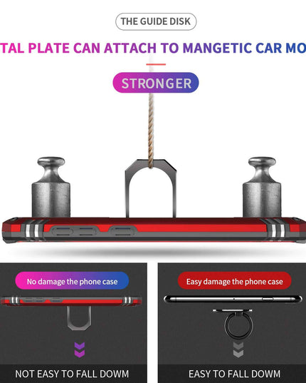 Luxury Armor Ring Bracket Phone Case For Samsung A31-Fast Delivery - Libiyi