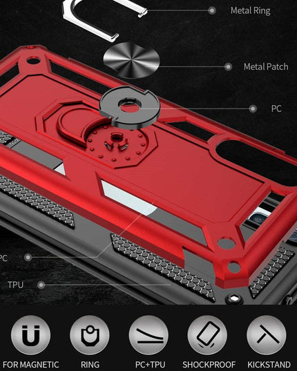 Luxury Armor Ring Bracket Phone Case For Samsung A50/A50S/A30S-Fast Delivery - Libiyi