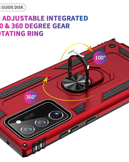 Luxury Armor Ring Bracket Phone Case For Samsung Note 20 Ultra-Fast Delivery - Libiyi