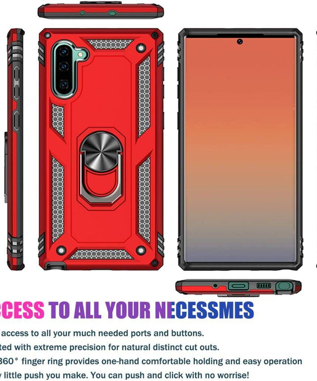 Luxury Armor Ring Bracket Phone Case For Samsung Note 10-Fast Delivery - Libiyi