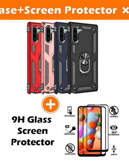 Luxury Armor Ring Bracket Phone Case For Samsung Note 10-Fast Delivery - Libiyi