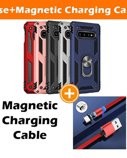 Luxury Armor Ring Bracket Phone Case For Samsung S10-Fast Delivery - Libiyi