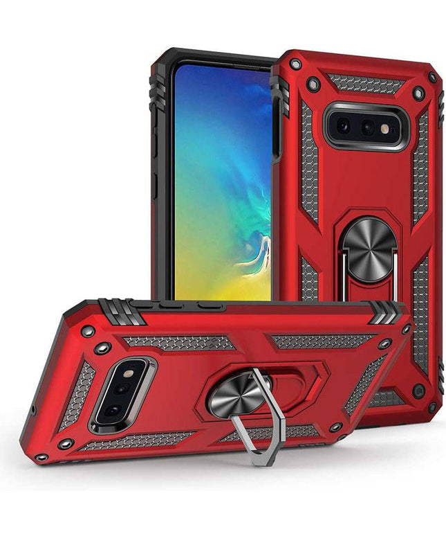 Luxury Armor Ring Bracket Phone Case For Samsung S10e-Fast Delivery - Libiyi