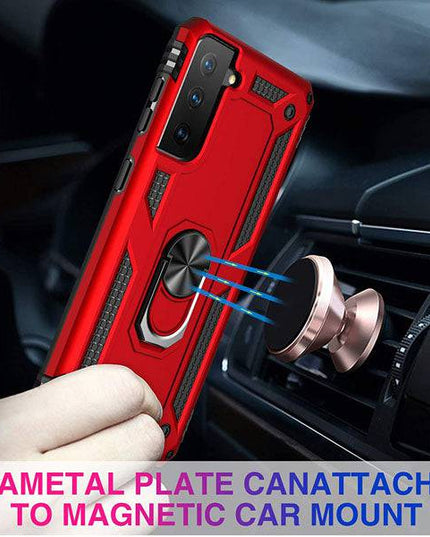 Luxury Armor Ring Bracket Phone Case For Samsung S21 FE(5G) - Libiyi