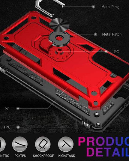 Luxury Armor Ring Bracket Phone Case For Samsung S21 Plus(5G) - Libiyi