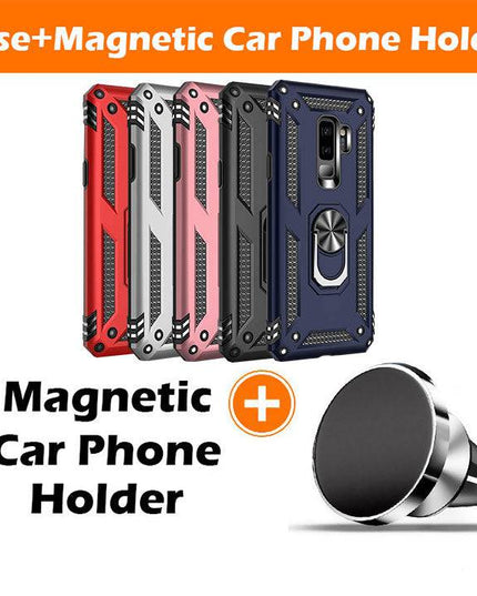 Luxury Armor Ring Bracket Phone Case For Samsung S9 Plus-Fast Delivery - Libiyi