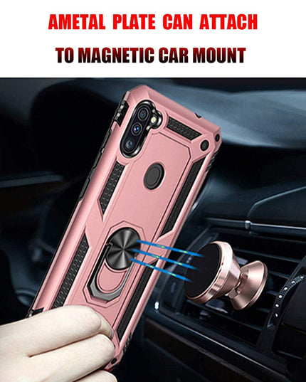 Luxury Armor Ring Bracket Phone Case For Samsung A11-Fast Delivery - Libiyi