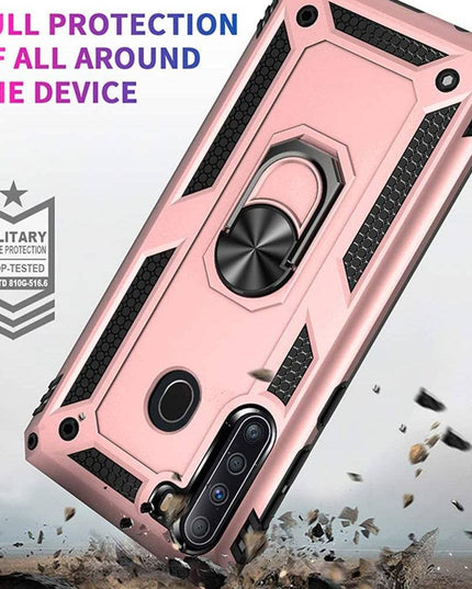 Luxury Armor Ring Bracket Phone Case For Samsung A21-Fast Delivery - Libiyi