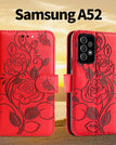 Rouge / SamsungA52(4G/5G) / Cas seulement
