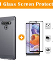 Gray / LG K51 / With Screen Protector