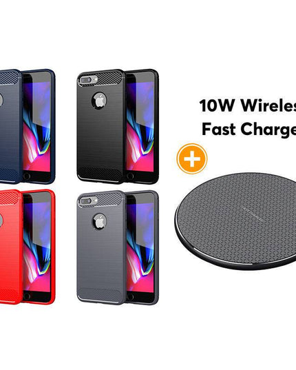 Luxury Carbon Fiber Case For iPhone 7 Plus/8 Plus - Libiyi