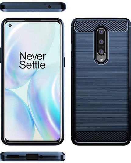Luxury Carbon Fiber Case For OnePlus 8 With Screen Protector - Libiyi