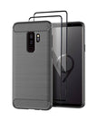 Gris / S9 Plus / Avec 2 protecteurs d'écran
