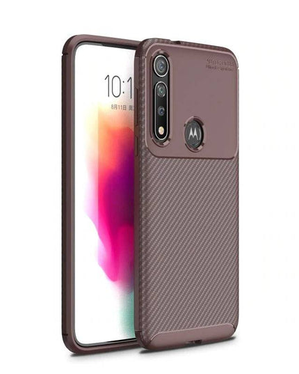 Carbon Fiber TPU Ultra Slim Fibre Case For Moto - Libiyi
