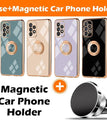 Noir / A52(4G/5G) / Avec support de voiture magnétique