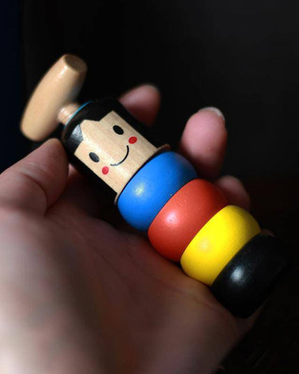 Unbreakable wooden Man Magic Toy - Libiyi