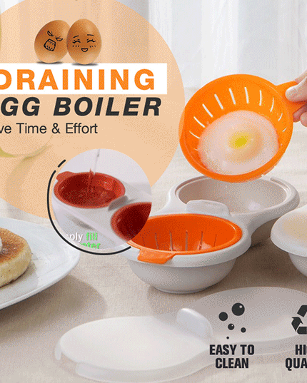 Draining Egg Boiler - Libiyi
