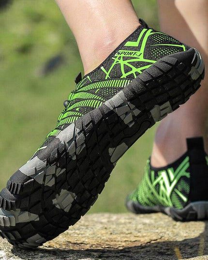 Libiyi Men's Outdoor Water Shoes Quick-Drying Beach Shoes Hiking River - Libiyi