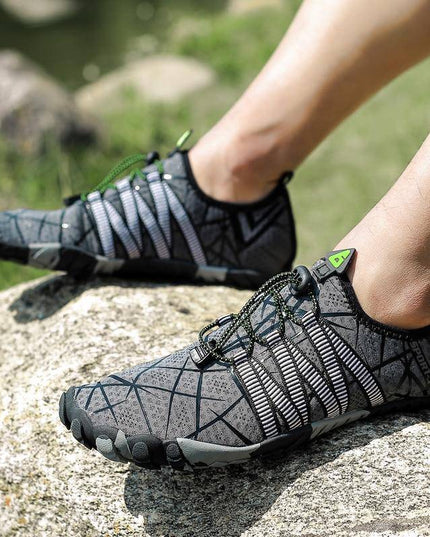 Libiyi Men's Outdoor Water Shoes Quick-Drying Beach Shoes Hiking River - Libiyi