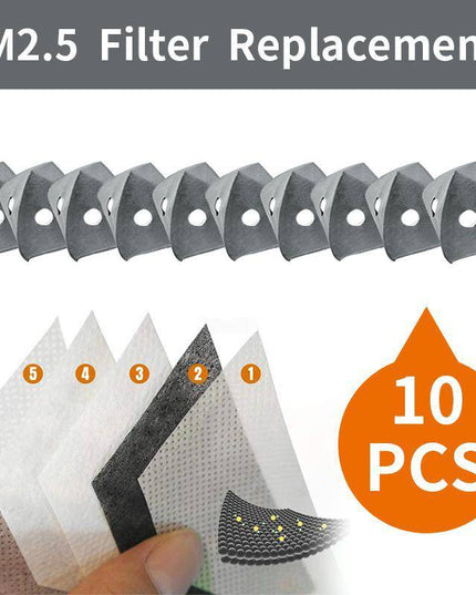 PM2.5 Filter Replacements(Apply to Protective Sports Masks) - Libiyi