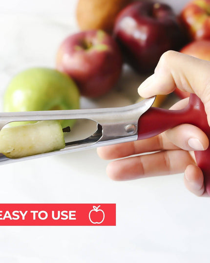 Premium Apple Corer - Easy to Use and Durable Stainless Steel - Libiyi